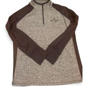 Universal Studios Gray & Black Quarter-Zip Pullover 2XL